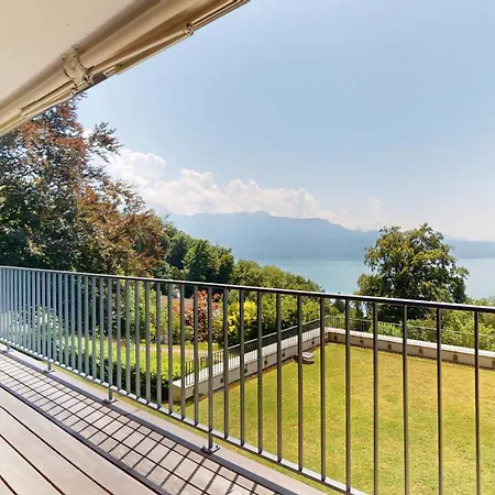Superb Lakeview Flat - In The Heart Of Lavaux Apartman Puidoux