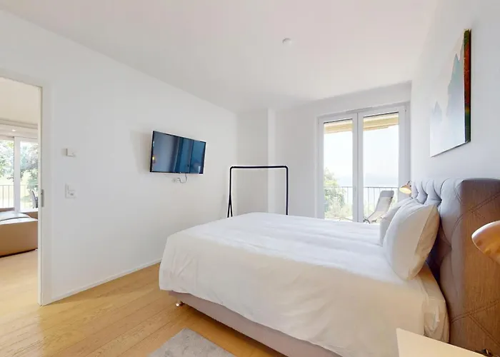 Superb Lakeview Flat - In The Heart Of Lavaux Appartement *