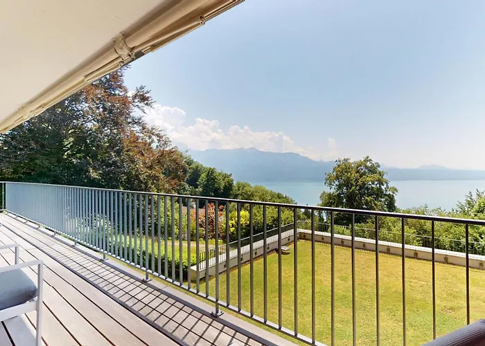 Superb Lakeview Flat - In The Heart Of Lavaux Appartement Puidoux